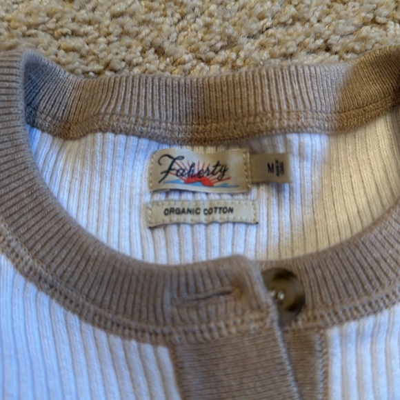 Faherty ribbed polo - Picture 3 of 3